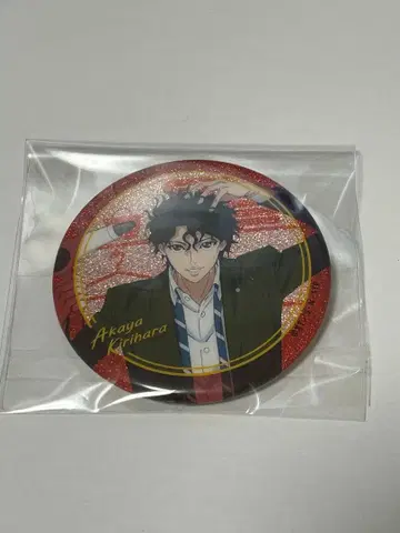 신 테니스의 왕자님 헤어 세팅 글리터 캔뱃지 키리기하라 아카야