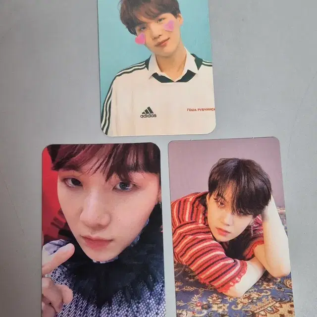 (개별가능)BTS 방탄소년단 민윤기 슈가 럽유셀 앤써 포카