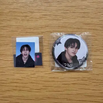 TJBB JETPARTY TAKI 캔뱃지 및 스티커 세트 후루시마 타키