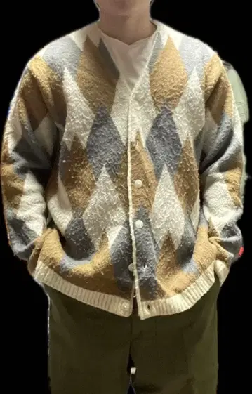 TOWNCRAFT 가디건 모헤어풍