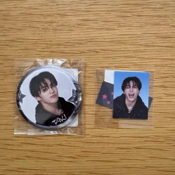 TJBB JETPARTY TAKI 캔뱃지 및 스티커 세트 후루시마 타키