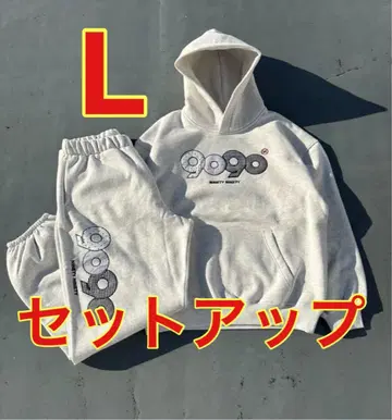 9090 OG 로고 오리지널 후디 스웻 팬츠