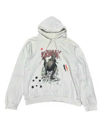 Bernhard Willhelm 벨른하르트 레어 공룡 프린트 후디 L