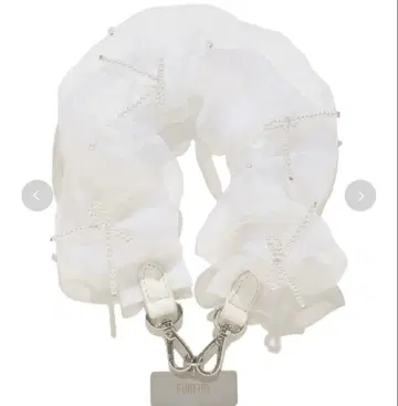 FURFUR 리본 모티브 스트랩