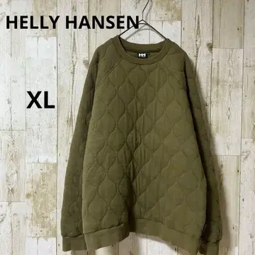 HH 퀼팅 맨투맨 L 사이즈 올리브