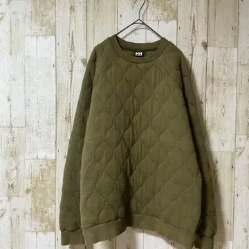 HH 퀼팅 맨투맨 XL 사이즈 올리브