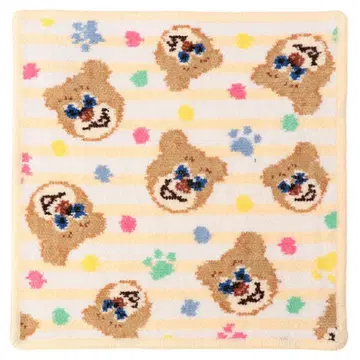 [ 새상품 ] 페이러 하로 테디 손수건 베어 테디 손수건 크림