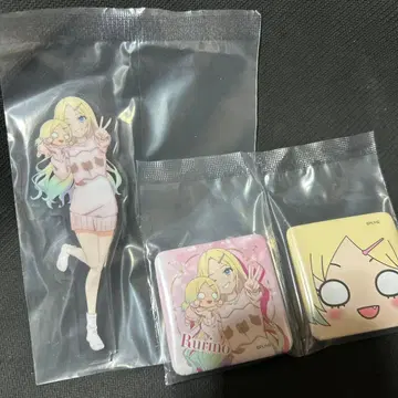 세가 럭키 쿠지 러브 라이브 오사와 루리노 캔뱃지 아크릴 스탠드