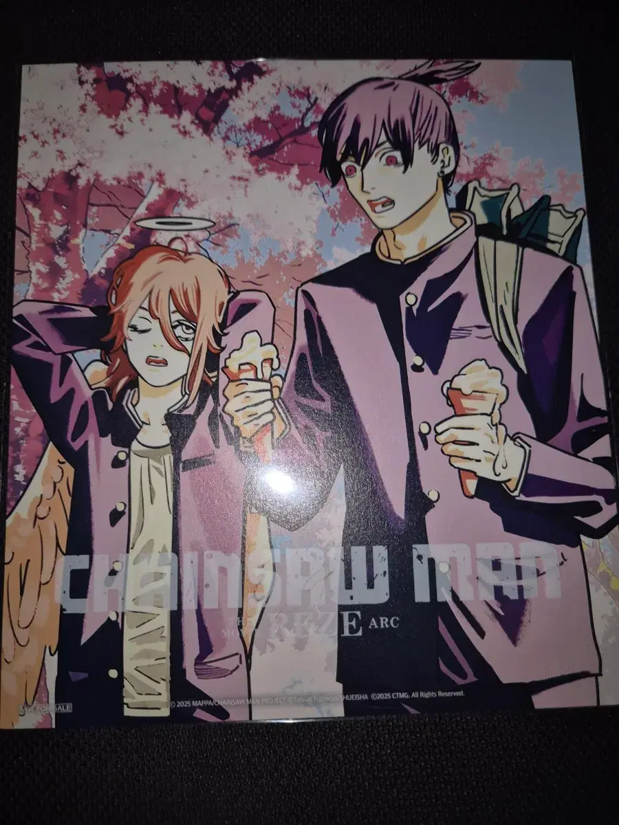 (Safe Packaging) Chainsaw Man Reze Arc Week 9 Angel Aki Illustration Shikishi