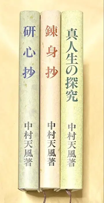 나카무라 덴푸 켄신쇼 렌신쇼 마히토 인생 탐구 3권 세트