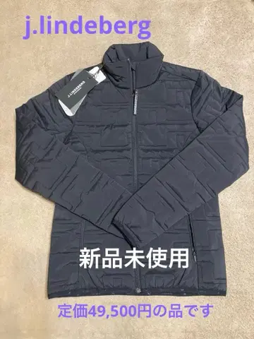 미사용 새상품 j.lindeberg 블랙 퀼팅 자켓