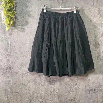 어반 리서치 플레어 스커트 무릎 기장 개더 튤 포함 일본제 깔끔한