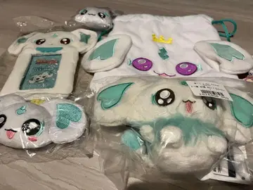 포룬 마스코트 헤어 클립 트레이딩 카드 케이스 복조리