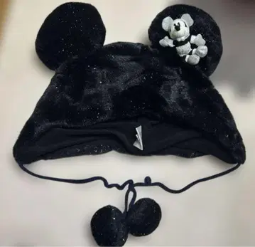 디즈니 팬캡 블랙 미키