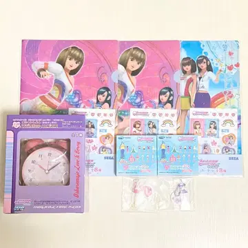 러브베리 제일복권 라스트 원상 아크링 키링 클리어 파일 세트