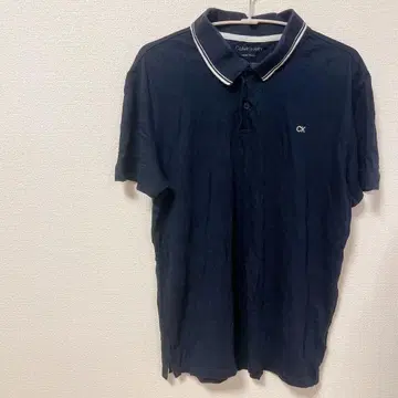 캘빈클라인 M 캘빈클라인 피케 셔츠 네이비