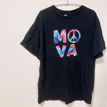 GILDAN [ L ] 길단 타이 다이 스타일 반팔 티셔츠 상의