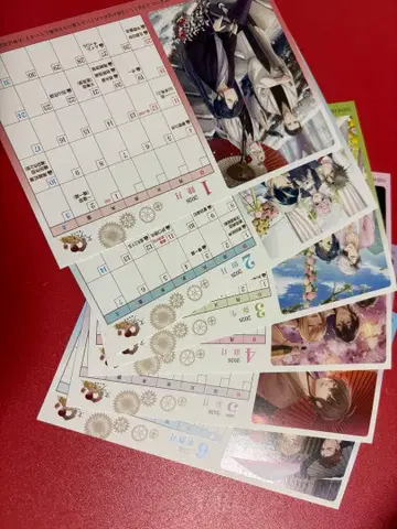 문호와 연금술사 서점 콜라보 달력