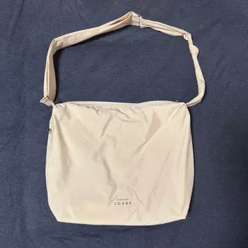 베이지 크림 숄더백 메신저 백