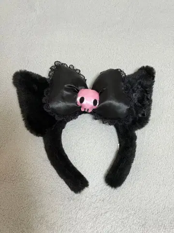 쿠로미 복슬복슬 머리띠