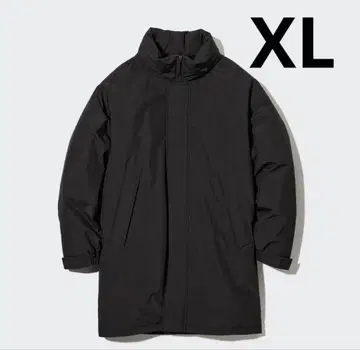 완판템 UNIQLO 유니클로 방풍 패디드 코트 블랙 XL
