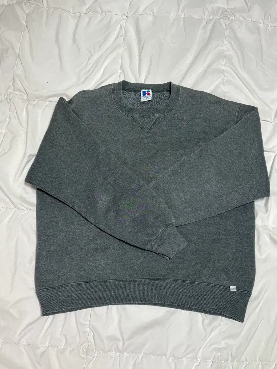 [L] USA Russell Vintage Sweatshirt 90s Gray