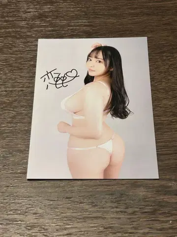 코이부치 모모나 사인 포함 브로마이드