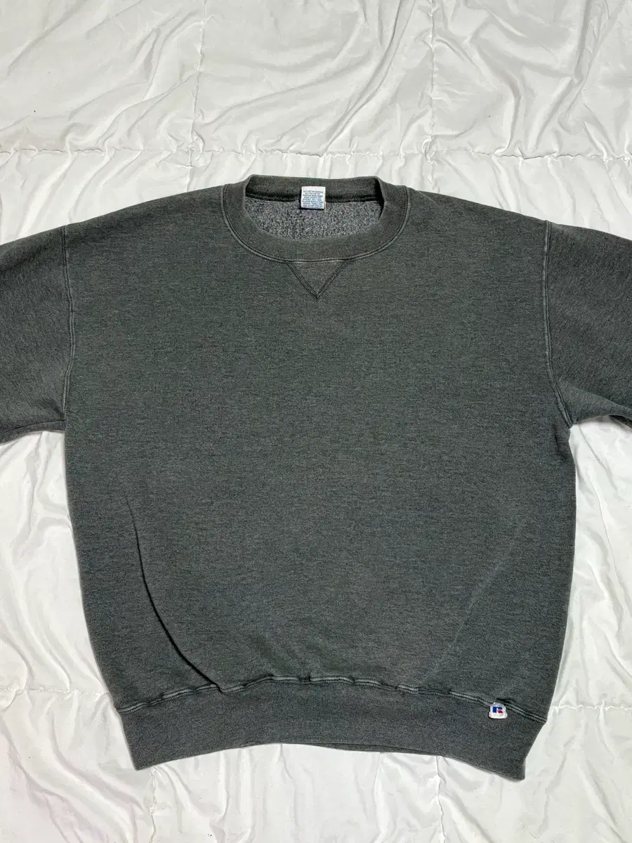 [L] USA Russell vintage sweatshirt 90s gray