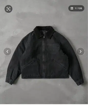 쿠티르 빈티지 라이크 드로 코드 숏 블루종