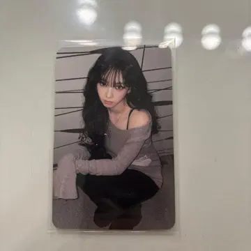 aespa 카리나 PARALLEL LINE ENCORE 트레이딩 카드