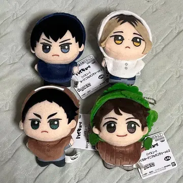 하이큐!! SD 인형 애니멀 판초 vol.2 4개 세트