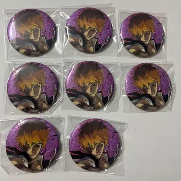 BLEACH WORLD 글리터 캔뱃지 쿠로사키 이치고