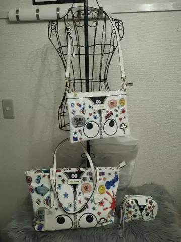 3종 토트백 숄더백 파우치