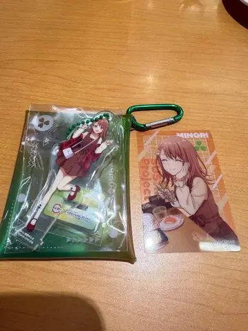 스시로 프로세카 하나사토 미노리 멀티 파우치 클리어 카드