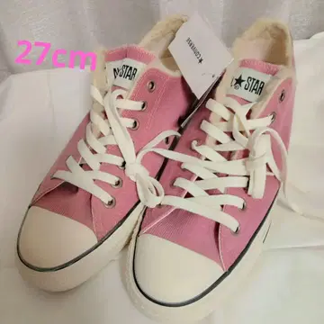 새상품  컨버스 ALL STAR 스니커즈 27cm 더스티 핑크