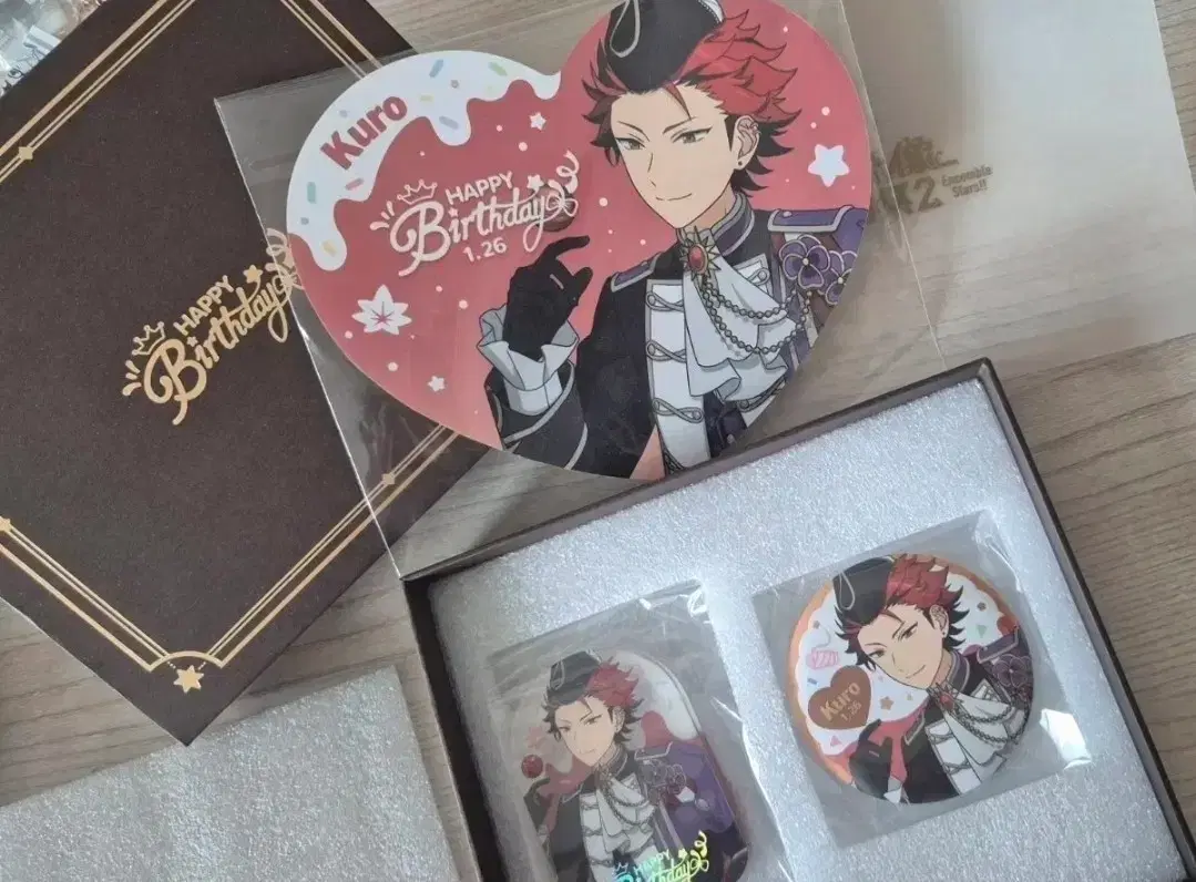 Other freebies) Hong Moon Kuro birthday goods