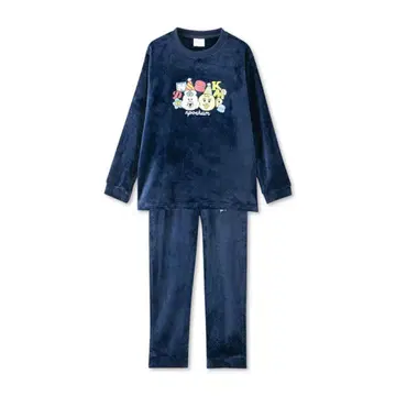 네이비 여성용 플리스 룸웨어