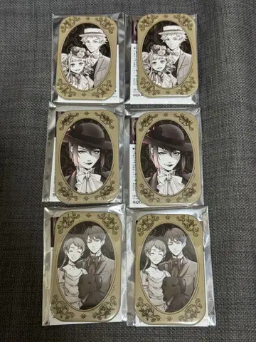 흑집사 Black Label 캔뱃지 Rich Black 마담 레드