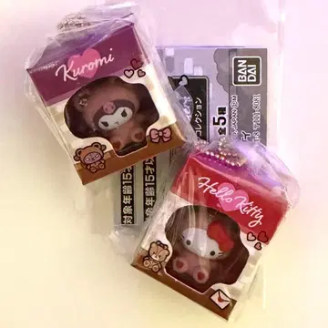 산리오 미니어처 패키지 컬렉션 키티 쿠로미 2개 세트