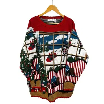 크리스마스 니트 빈티지