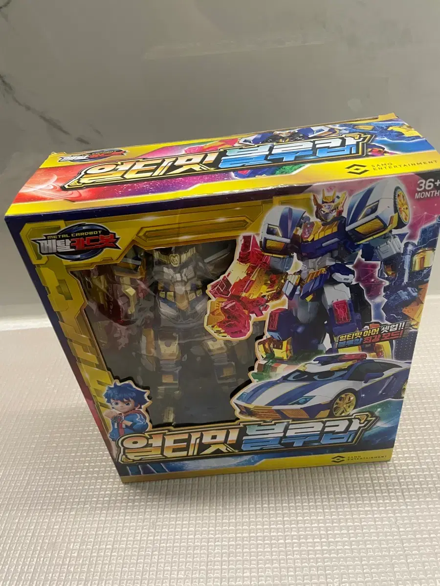 메탈카드봇 얼티밋블루캅 미개봉