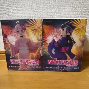 KONAMI WITCH WATCH 피규어 2체 세트