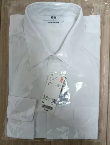 화이트 셔츠 L 사이즈 레귤러 핏