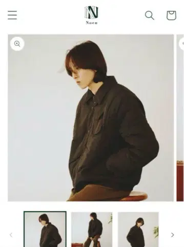 Noen 원 포켓 다운 자켓