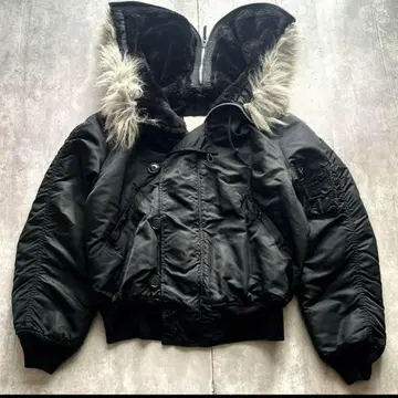 ALPHA INDUSTRIES N-2B 자켓 블랙 L