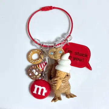 찰랑찰랑 키링 찰랑찰랑 가챠가챠 영화 빨간색 000