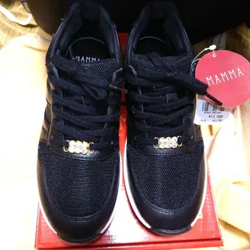 MAMMA 밸런스 케어 스니커즈 블랙 24.5cm