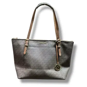 MICHAEL KORS 브라운 토트백