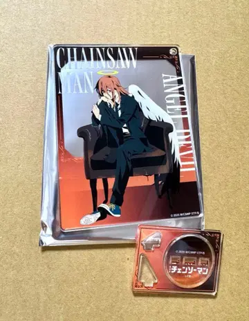 체인소 맨 스퀘어 아크릴 스탠드 천사의 악마