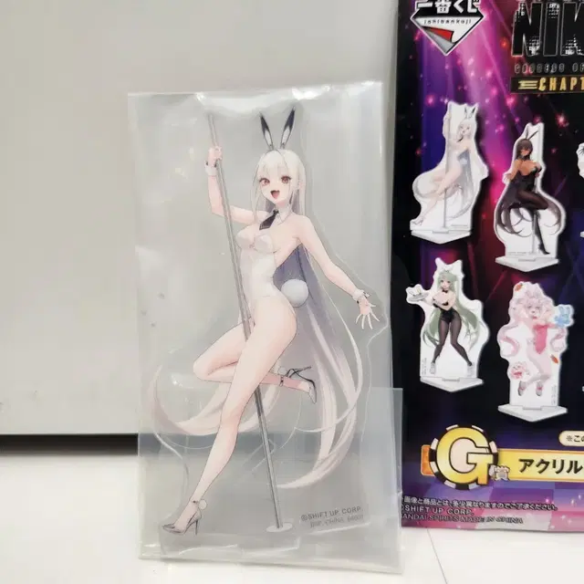 (미개봉)니케 제일복권 G상 블랑 아크릴스탠드 NIKKE 쿠지 챕터5